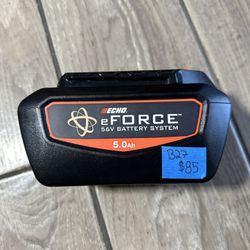 echo eFORCE 56V High-Capacity 5.0Ah Lithium-Ion Battery (used)