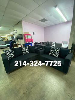 Sofa and loveseat