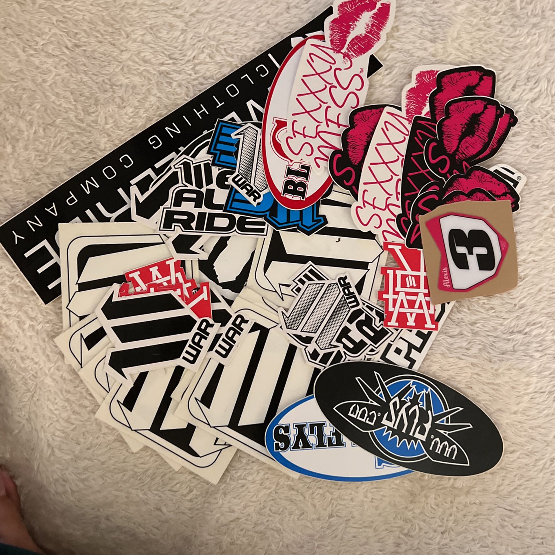 Lot Of Stickers