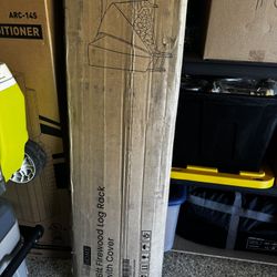 8 FT Firewood Log Rack