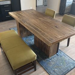 Farmhouse kitchen table