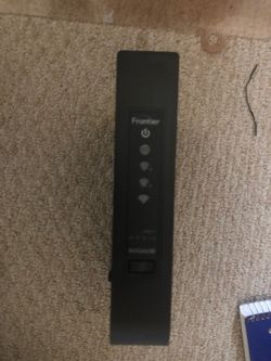 Frontier WiFi Router, With Cables