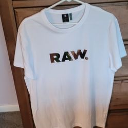 RAW. G-Star Camo Graphic T-Shirt Large