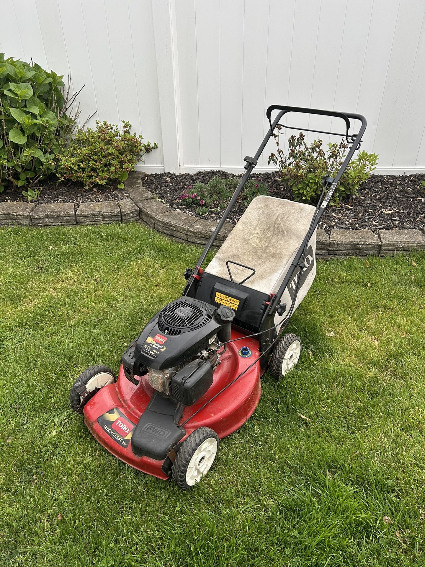 Toro Self Propelled Lawn Mower