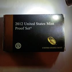 2012 S Proof Mint Set 
