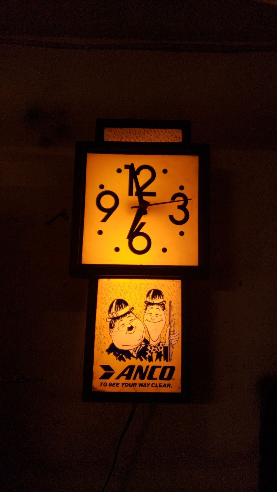Vintage anco clock