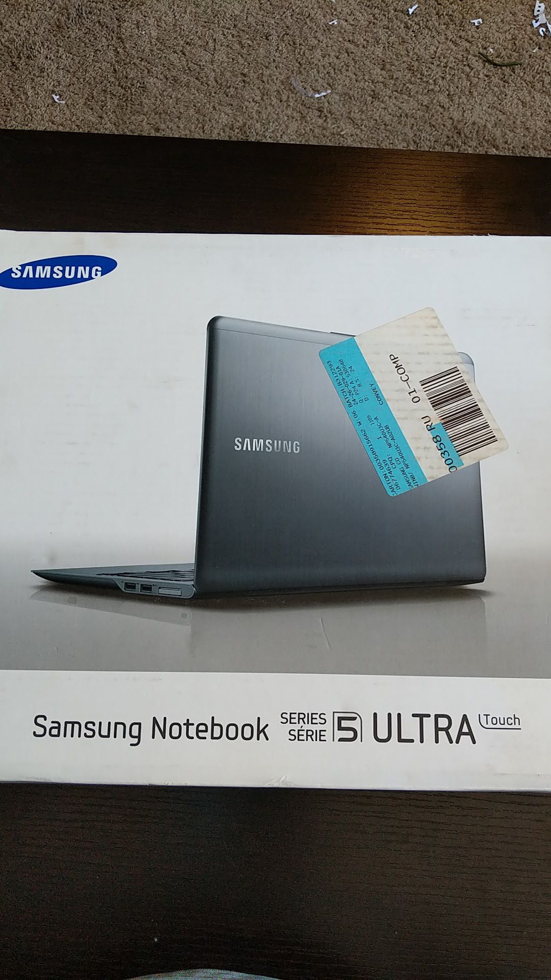 Samsung Notebook series 5 ultra touch. Computer, laptop