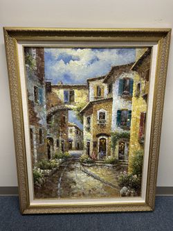 Italian Painting & Frame