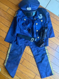 Kids Police Officer Halloween Costume Set