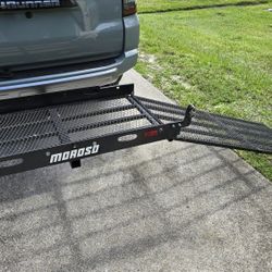 Hitch Mounted Mobility Scooter Wheelchair  Car Carrier w/ Ramp