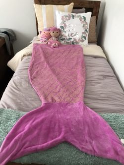 Justice Mermaid blankets