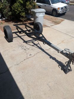 Small heavy duty trailer