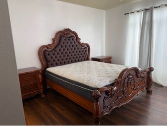 Bed + Dresser + 2 Nightstands