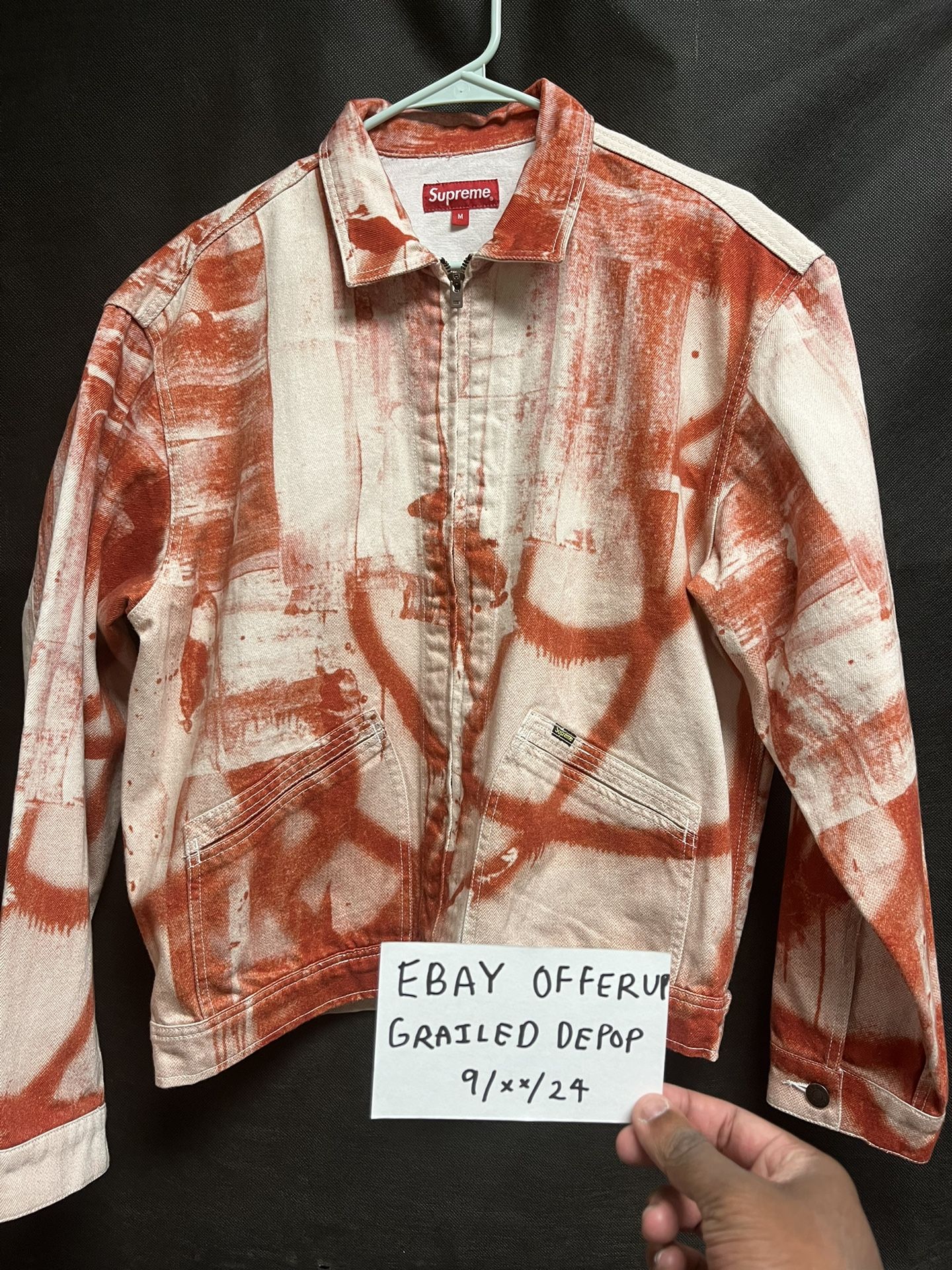 Supreme Christopher Wool Denim Work Jacket