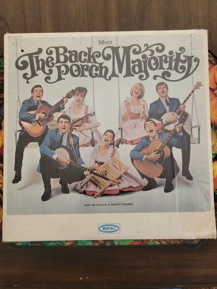 Record 33lp The Back PoRch Msjority