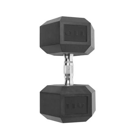 CAP Barbell Coated Hex 110lb Dumbbell (Single)