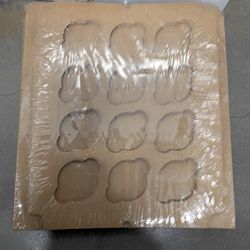 Cupcake Boxes, 12 Count Cupcake Containers with Window