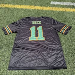 CARSON BECK CANES JERSEY BLACK ORAMGE OR WHITE