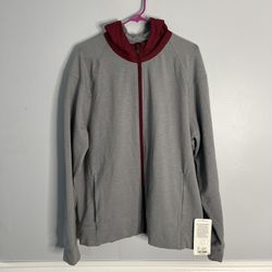 Lululemon City Sweat Hoodie XXL Grey NWT $128 M4XYNS Full Zip Jacket