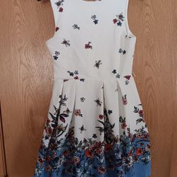 Girls Size 10, Knitworks Floral Dress 