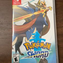 Pokemon Sword, Nintendo Game, 