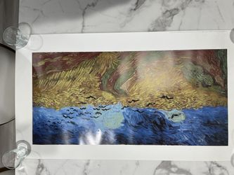 Wheat Field with Crows Classic Van Gogh