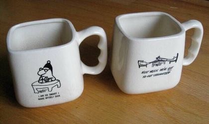 Lot 2 Bernad Creations Yonkers NY Coffee Mugs