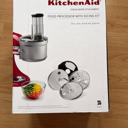Kitchenaid Food Processor With Dicing Kit
