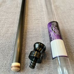 Jacoby Black V4 Carbon Fiber Pool Cue Shaft