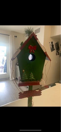 Metal Bird House