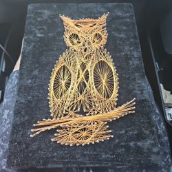 Copper Wire Owl Art