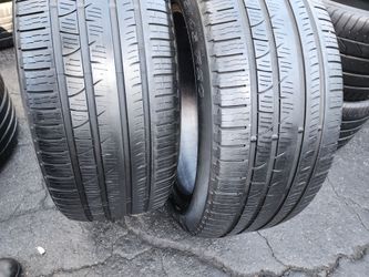 2 tires 285/45r20 Pirelli Scorpion Verde All Season
