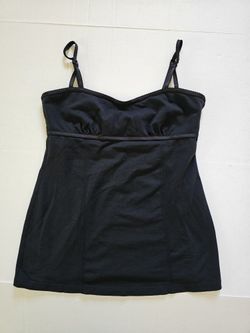 Lululemon Black Spaghetti Strap Top  Size 8
