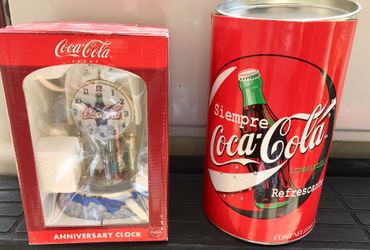 Coca Cola Anniversary Clock