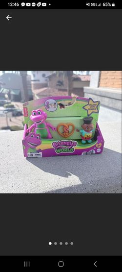 Barney playset