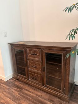 Traditional Wooden Buffet Cabinet