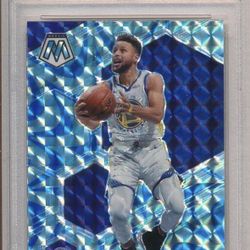 2020 Mosaic Reactive Blue #175 Stephen Curry PSA 10