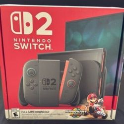 Switch 2 New W Mario Kart.