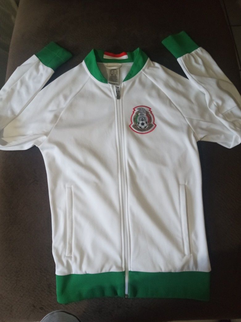 Adidas Mexico Anthem 2016 Warm Up Jacket Size Small Like New!