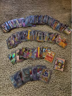 Over 300 Pokemon Card Lot