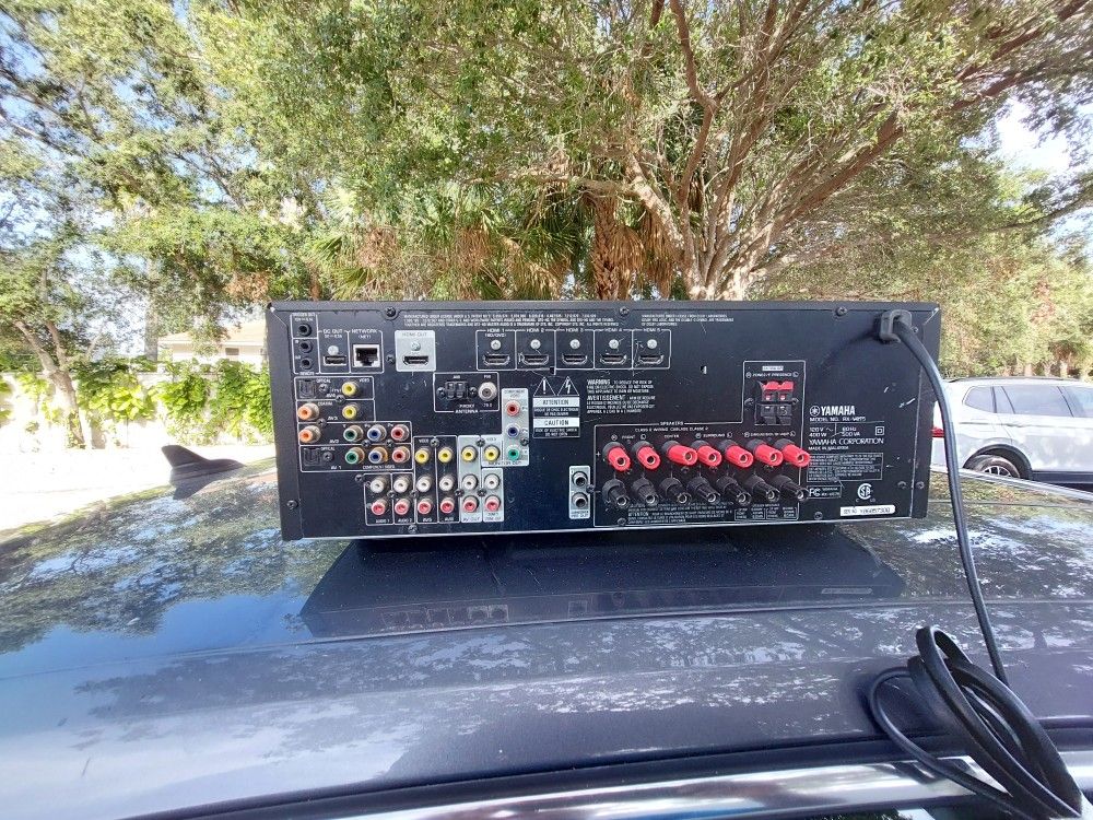 POWER STEREO RECEIVER AMPLIFIER WITH HDMI WORKS GREAT