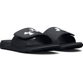 Under Armour Men's UA M Ignite Pro SL Black Slides NWOB (contact info removed)-001