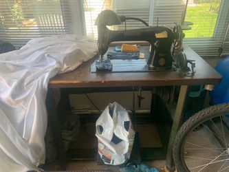 Vintage Singer sewing machine