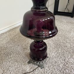 Antique Glass Lamp Circa 1930’s