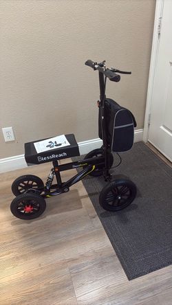 New top of the line knee scooter disc brakes