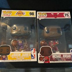 LeBron And Michael Jordan Funko Pop For Sale !!