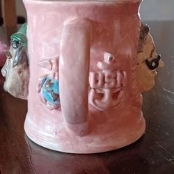 USN  DESERT STORM 3-D MUG.