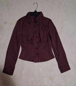 Button Up Cinched Shirt