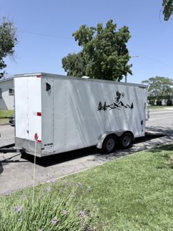 2021 Wells Cargo Enclosed Trailer 7x16