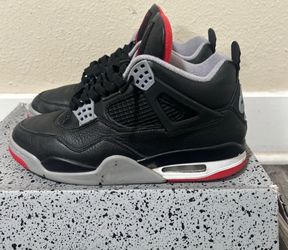 Retro Jordan 4s Bred Leather